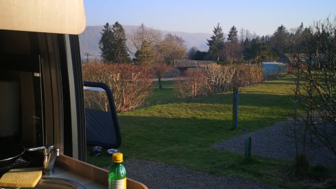 Grey Goose – Grey Goose - 4 berth automatic, 6m Fiat Ducato with pop-top.