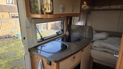 Monty  – The Best 4 berth Ford semi-integrated from 2011. 