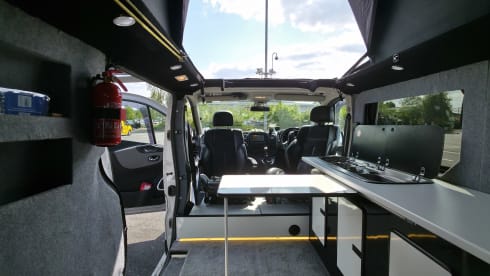 4 berth Renault campervan from 2015