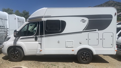 Ideaal voor 2 personen! – Carado T132 (2/3 persons)