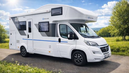 De Sunliving A70DK, super comfort – Genügend Platz für die ganze Familie!