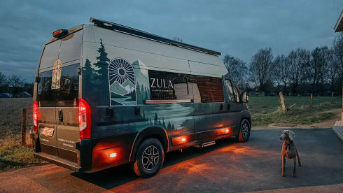 Zula – Luxe Glamper – Home on Wheels voor 2 personen & pets!