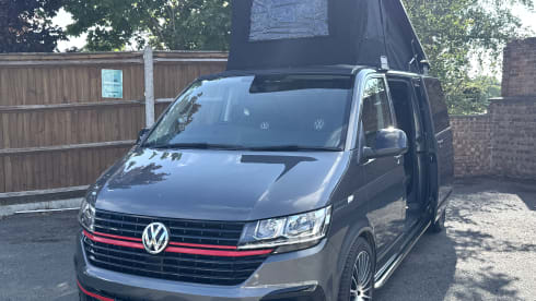 GreyWolf – VW T6.1 Campervan - 4 berth - 2021 Plate - Kitchen 