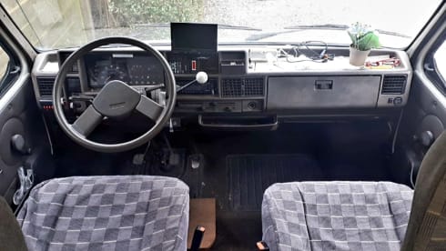 Spacious hip retro 4p Fiat Ducato 280 camper from 1990