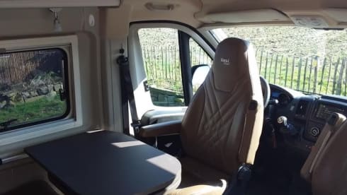 4p Bürstner bus (2023) with lifting roof