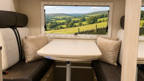 Karina the Road Rambler – 6 berth Chausson alcove from 2019