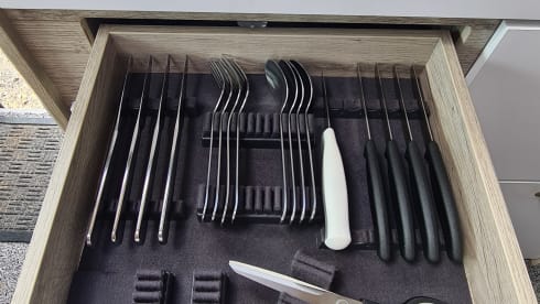 Bigfoot – Campervan, Bravia 636 Swan