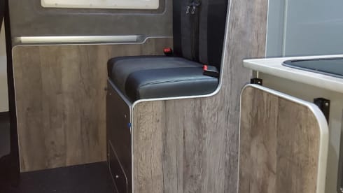 Cherry – Our luxurious 2 berth, 4 belts!