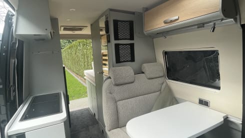 Adventurous Mercedes-Benz Hymer campervan 2p