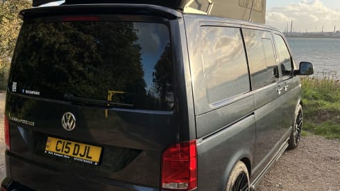 4 berth Volkswagen campervan 2021