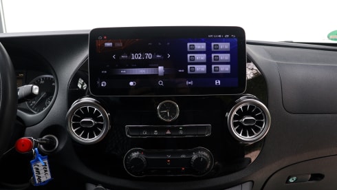 4p Mercedes-Benz campervan uit 2018