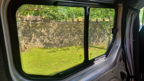 Solar, Fridge, etc. - 2 berth Vauxhall Vivaro Campervan 2014