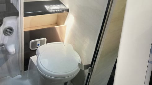 4 person very spacious Chausson camper 2019
