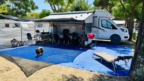 Rollerteam zefiro 266TL – Mooie nieuwe mobilhome/camper met alles op en aan van 2022!