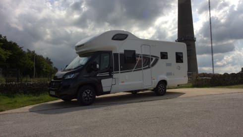 Swift 486 – Swift Edge 486 Black Edition, 6 Berth Motorhome With Bike Rack