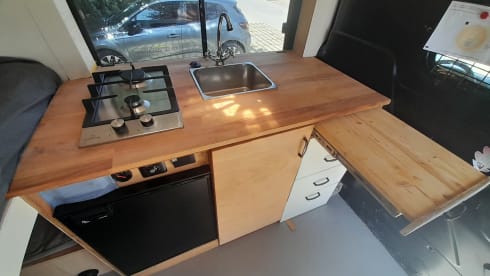 Findus  – characterful ford transit self-build (3 persons)