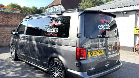 GreyWolf – VW T6.1 Campervan - 4 berth - 2021 Plate - Kitchen 