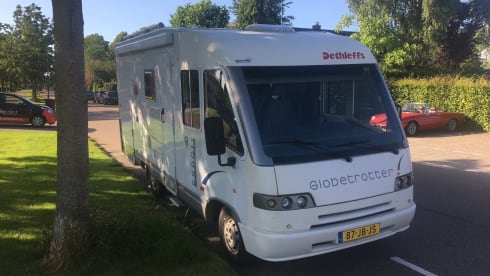Comfortabele 4p Dethleffs integraal 2002