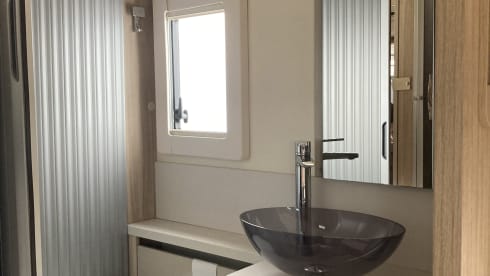 Rent our luxury camper for lots of travel fun.