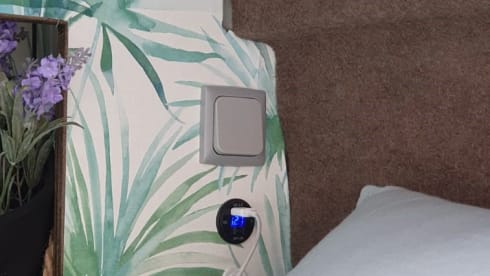 Cozy, very complete bus camper