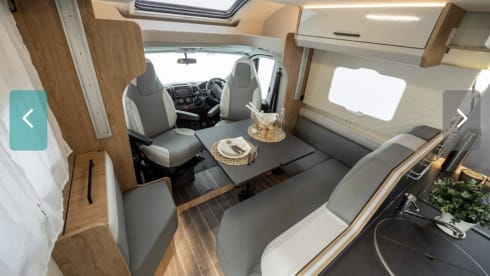 4 Berth Luxury Motorhome 