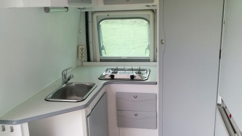 Schone, frisse en lichte camper