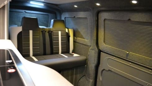 Luxury VW T5 Sportline Camper Van with 160w Solar Panel