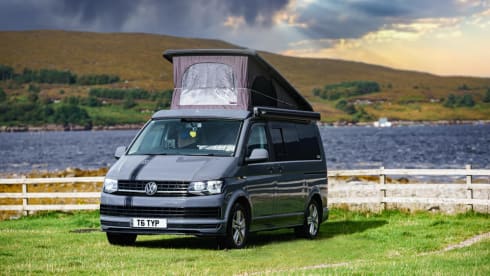 Christian Grey – Family Friendly T6 Camper, for 2-5 people "have a read on"