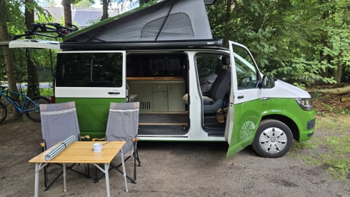 Green Adventurer – 4p Volkswagen bus from 2018