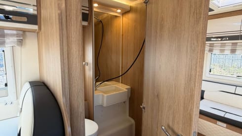 Roller-Team-Nische mit 6 Schlafplätzen ab 2023