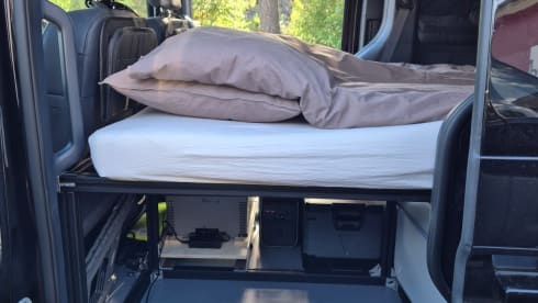Pia – Electrische Campervan Kia Pv 5   inclusief BRANDSTOFKOSTEN(stroom)