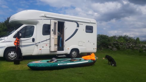 Albatross Mac – 4 berth pet friendly Autotrail Apache 2014