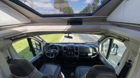 Coral suite on wheels – Luxury 2 person Adria Coral 650DL automatic transmission semi-integrated from 2022