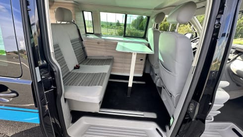 le cantalou  – Vermietung VW T5 Kalifornien Familie