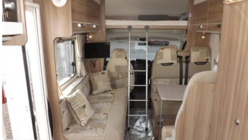 Special edition Lifestyle 696-Black edition – 6 berth Swift Escape Lifestyle 696 2015-breakdown cover included 