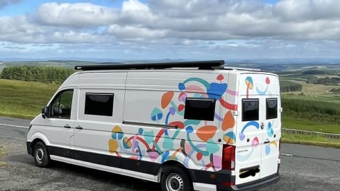 Shroomie – 2 berth Volkswagen crafter campervan