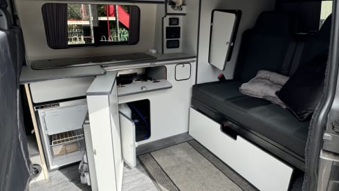 4 berth Volkswagen campervan from 2018