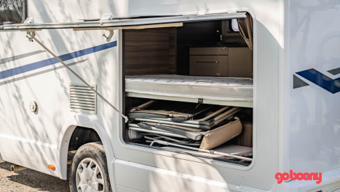 Ideal family camper for 6 people