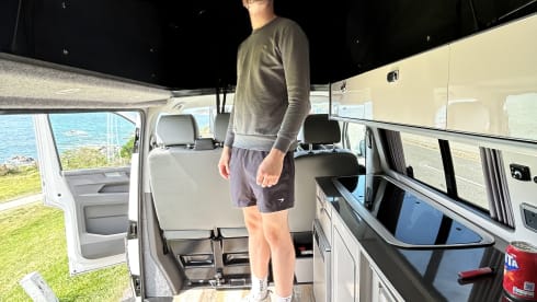 Aggi – AGGI DUB - VW (LWB) Camper with all your creature comforts- North Devon