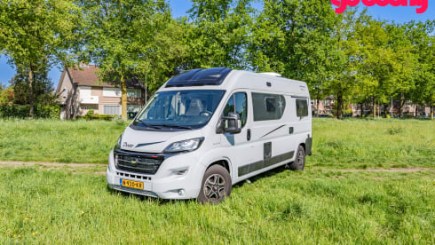 Coopernicus, 2021 – Comfortable 2p Karmann 600, parking air conditioning, length beds, automatic, biker