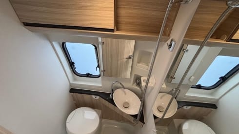 2-person Adria Mobil bus from 2023