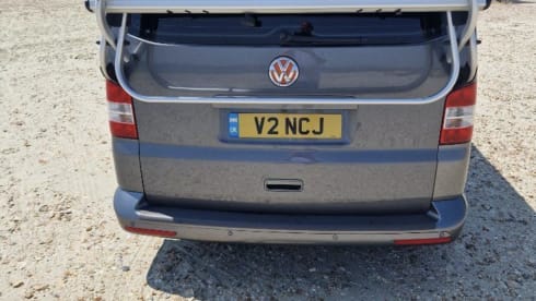 Cool Journeys – VW T5 4 berth LWB Auto Sporty Camper with bike rack
