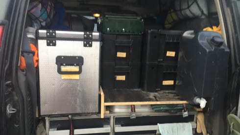 'Onzen Disco' – Landrover Discovery with roof tent