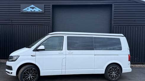4 berth Volkswagen campervan from 2021