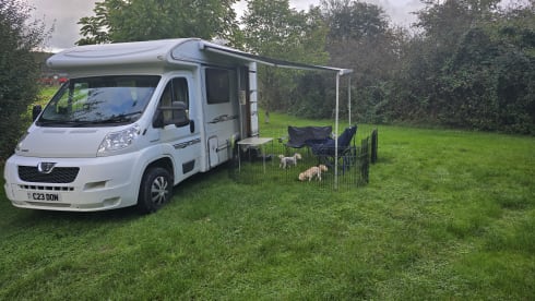 2 berth Elddis 115 motorhome 