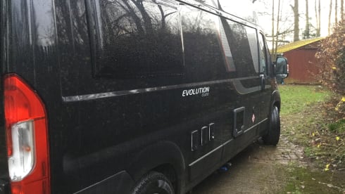 Blackie – 2 berth Fiat Evolution CV20 from 2020