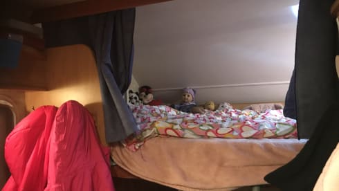 Family motorhome.  – Swift Overcab from 2005