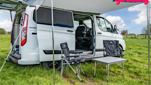 "Kip" Nugget – Ford "Kip" Nugget campervan from 2024, for the ideal holiday! 