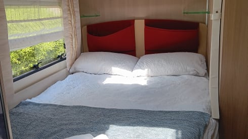Bertie  – 4 berth Bürstner semi-integrated from 2012