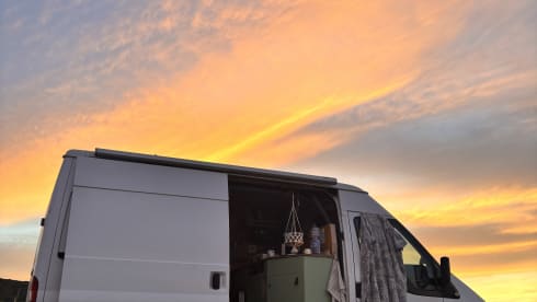 Bodhi – Comodo e spazioso Ford Transit, pronto per l'avventura.